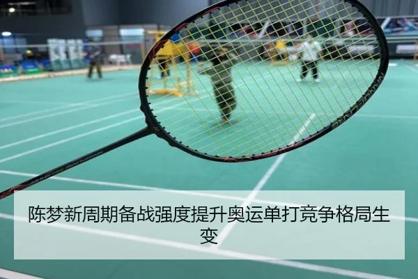 陈梦新周期备战强度提升奥运单打竞争格局生变